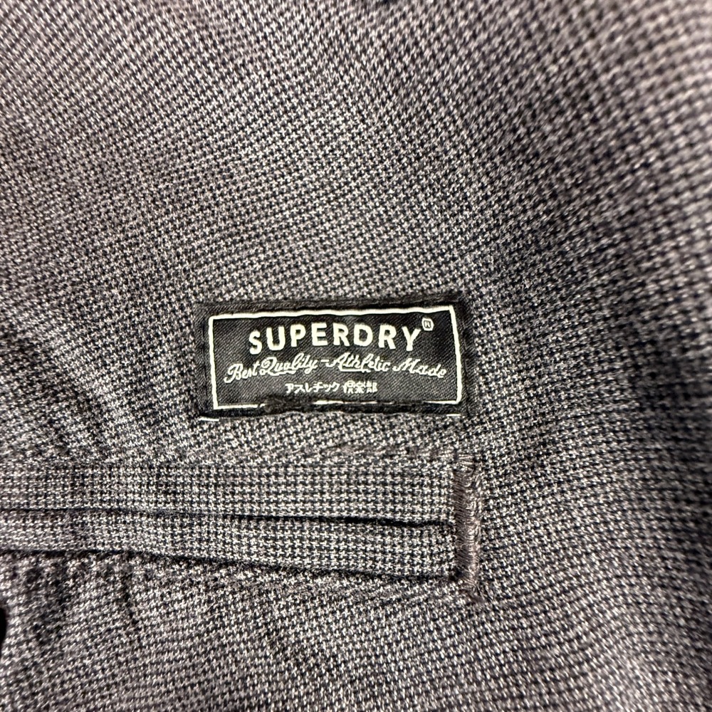 Superdry Osaka Team Mens 34W 32L Grey Slim Chino Pants M7010192A - Picture 10 of 14